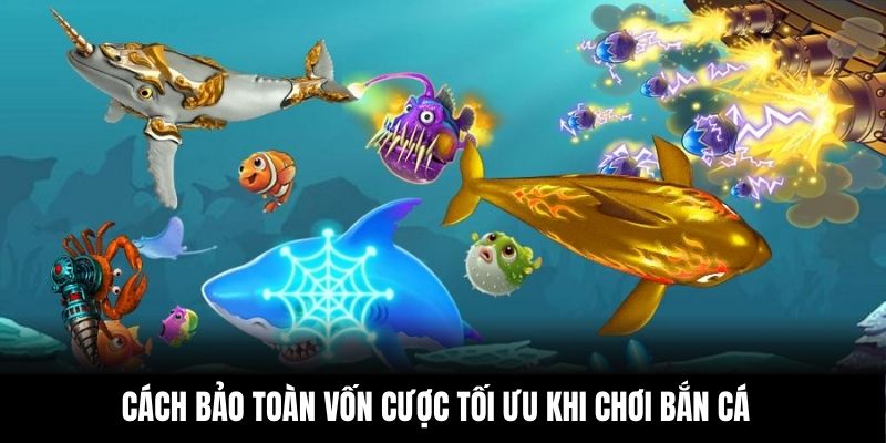 Cách bảo toàn vốn cược tối ưu khi chơi bắn cá